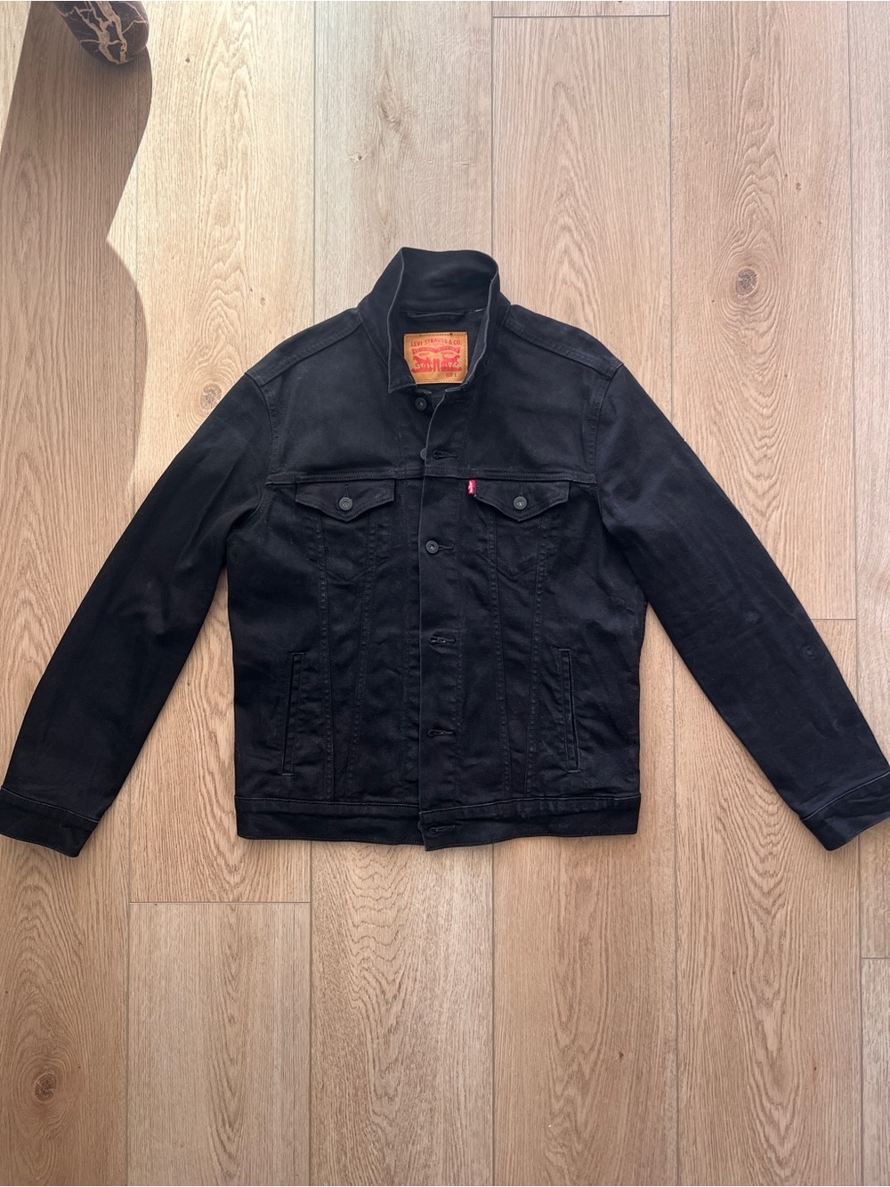Black Denim Trucker Jacket - Levi's